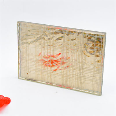 4+4 5+5 6+6 8+8 Colored Laminated Decorative Glass Pillar Flat / Curved Decorative Interior Glass Ketebalan 3mm-19mm Disesuaikan