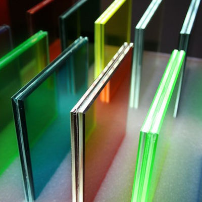 Dekoratif Tempered Laminated Glass Dengan Pola Khusus ️ Ideal Untuk Proyek Desain Interior