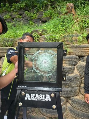 Kaca Balistik Anti Peluru Tahan Peluru Kustom Kaca Pengaman Laminasi Untuk Jendela Pintu