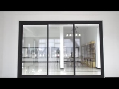 Heavy Duty Aluminium Air Tight Glass Sliding Door Gaya Desain Modern dengan Thermal Break